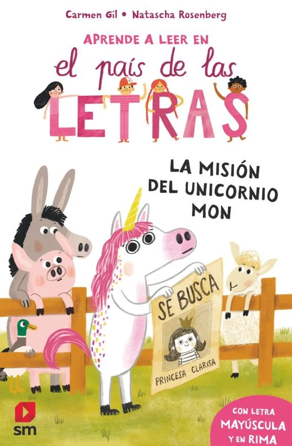 Aprende a leer en el país de las letras-La misión del unicornio Mon