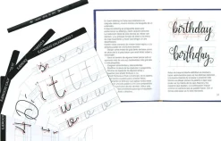 Aprende lettering. Con fichas de caligrafías y plantillas