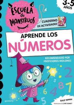 Aprende los números en la Escuela de Monstruos