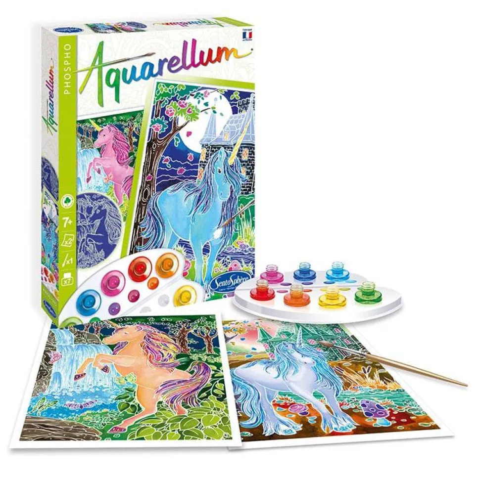 Aquarellum Fluorescente Unicornios