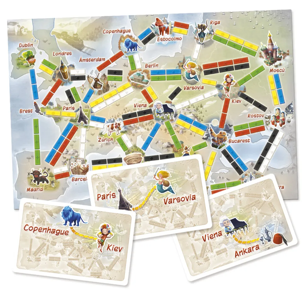 Aventureros al tren - El primer viaje · Asmodee