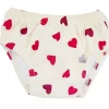 Bañador pañal · Corazones