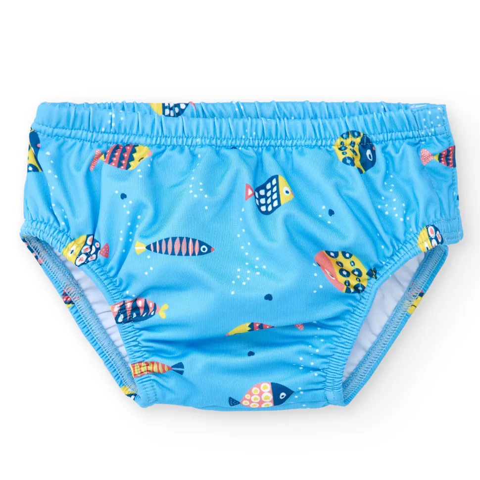 Bañador pañal · Peces