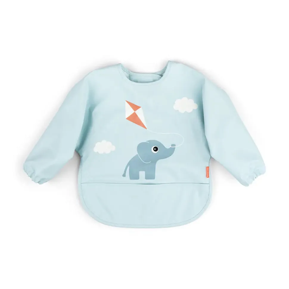 Babero con Mangas Playground Blue · Done by Deer