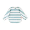 Babero con Mangas Stripes Blue · Done by Deer