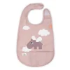 Babero Velcro Happy Clouds Powder · Done by Deer