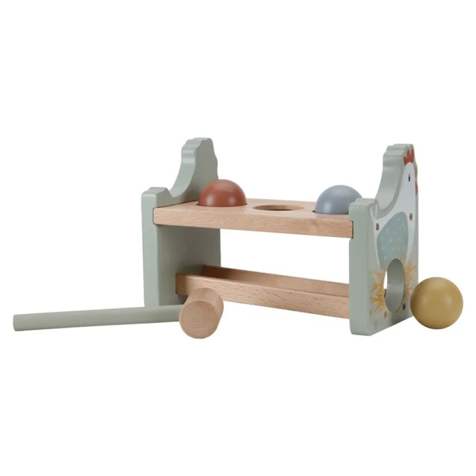 Banco de Golpeo con bolas Little Farm · Little Dutch