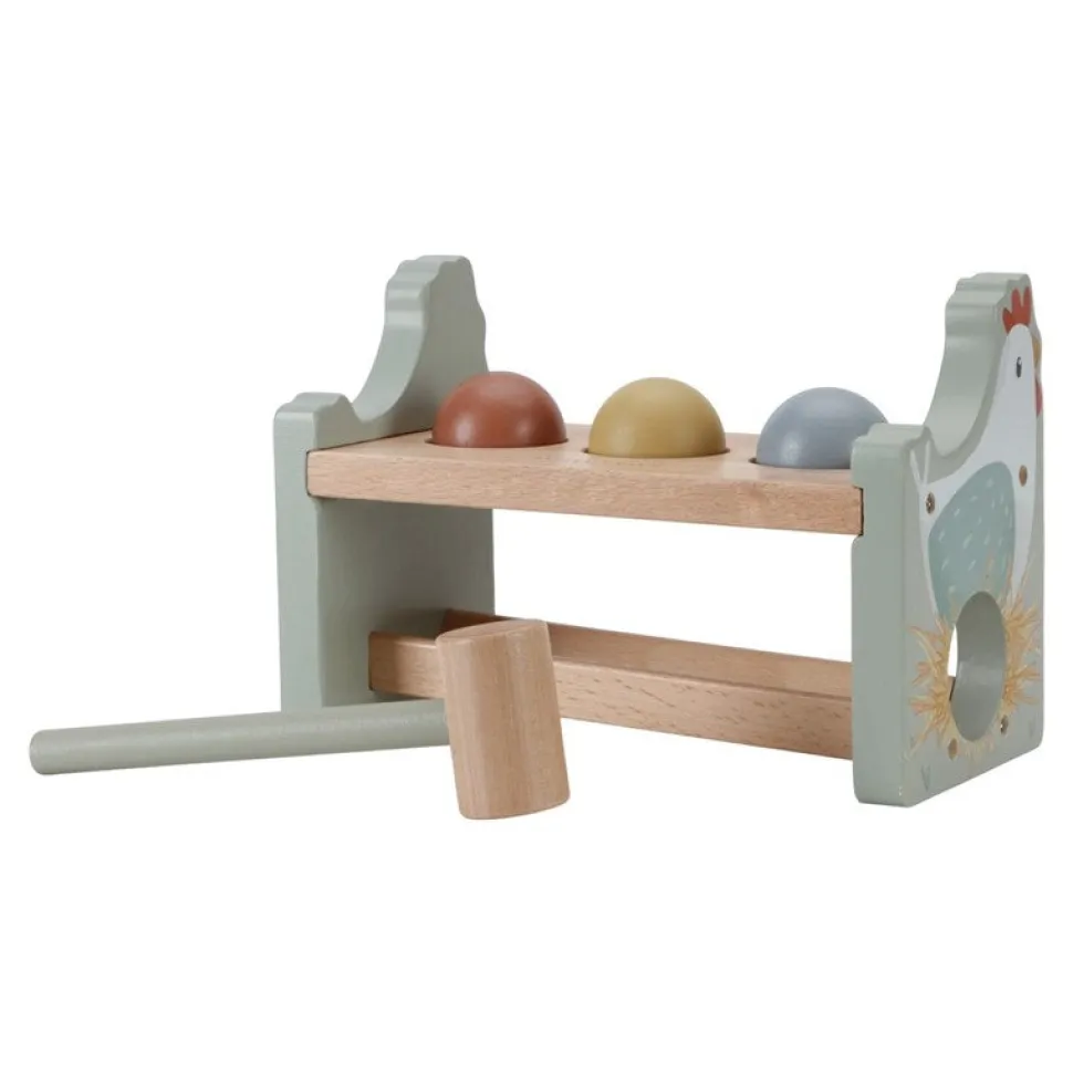 Banco de Golpeo con bolas Little Farm · Little Dutch