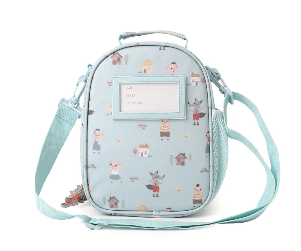 Bolsa Merienda Térmica 3D The Three Little Pigs