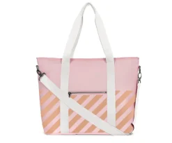 Bolso Nevera Stripes Pink