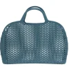 Bolso Plástico Retro Vintage · Sky