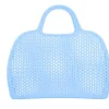 Bolso Plástico Retro Vintage · Serenity Blue