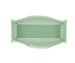 Bolso Plástico Retro Vintage · Sage