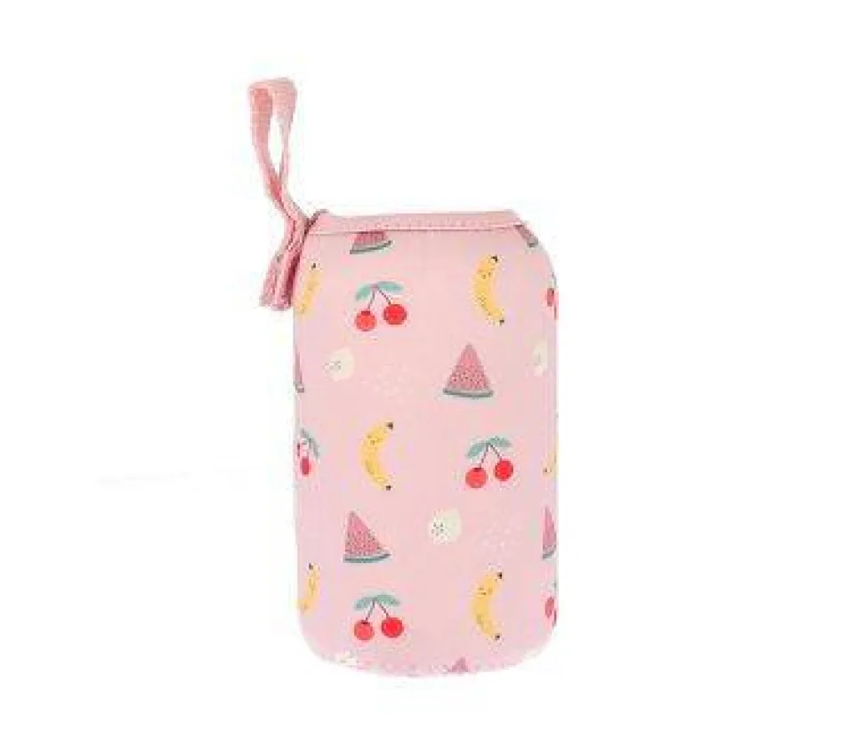 Botella Acero Funda Fruits 500ml