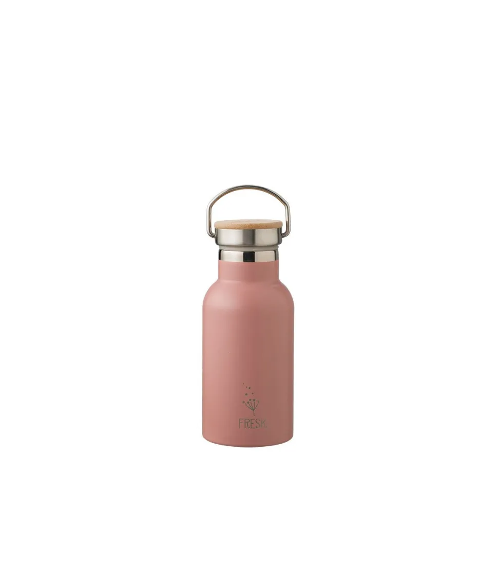 Botella Acero Térmica lisa Pajaritos 350ml · Fresk