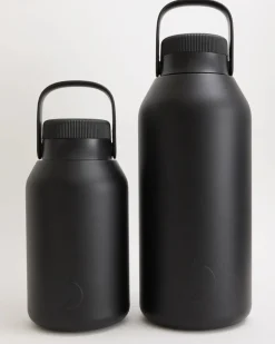 Botella Chilly's Serie 2 Negro Mate · 4 Litros