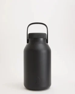 Botella Chilly's Serie 2 Negro Mate · 2 Litros