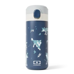 Botella de Acero Térmica Pop Wolf · Monbento
