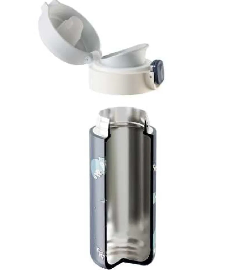 Botella de Acero Térmica Pop Wolf · Monbento