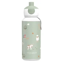 Botella Pop-up Campus 400 ml Pequeña Granja · Mepal