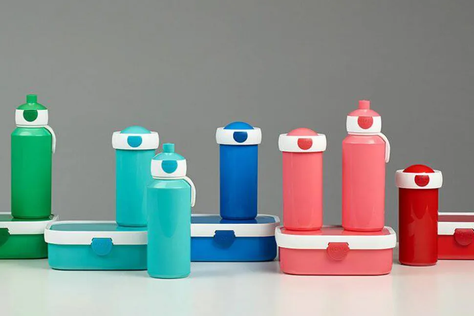 Botella Pop-up Campus 400 ml Pink · Mepal