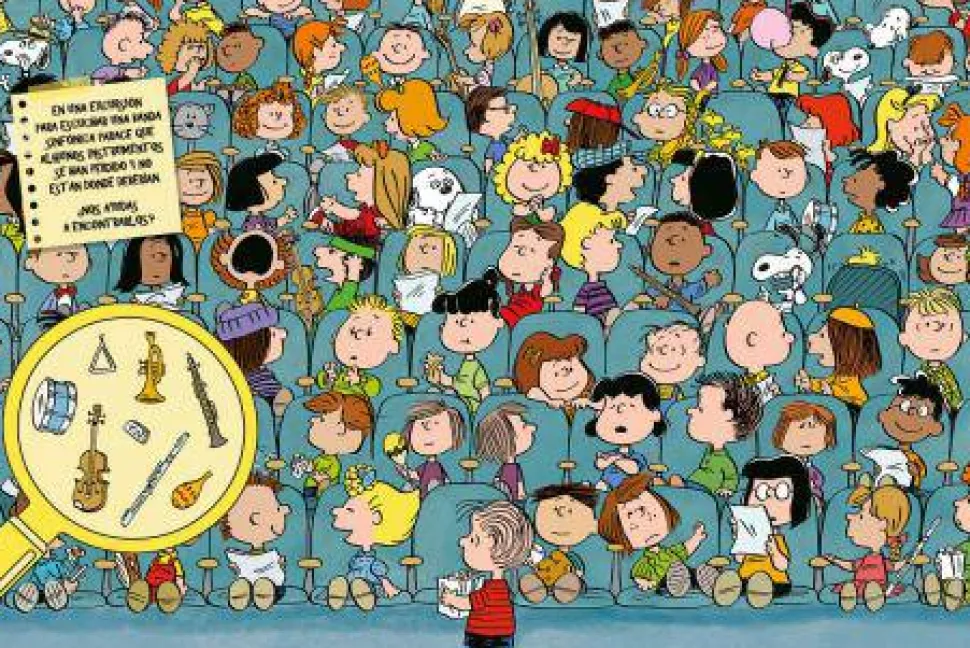 Busca y Encuentra... Snoopy y sus amigos