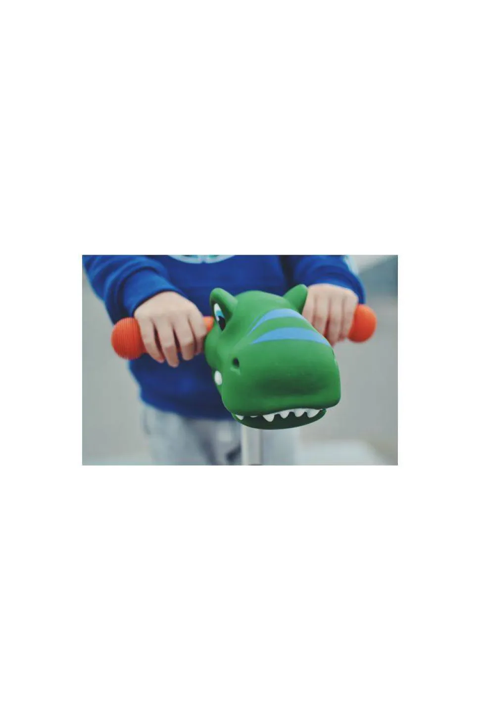 Cabeza Dino Verde