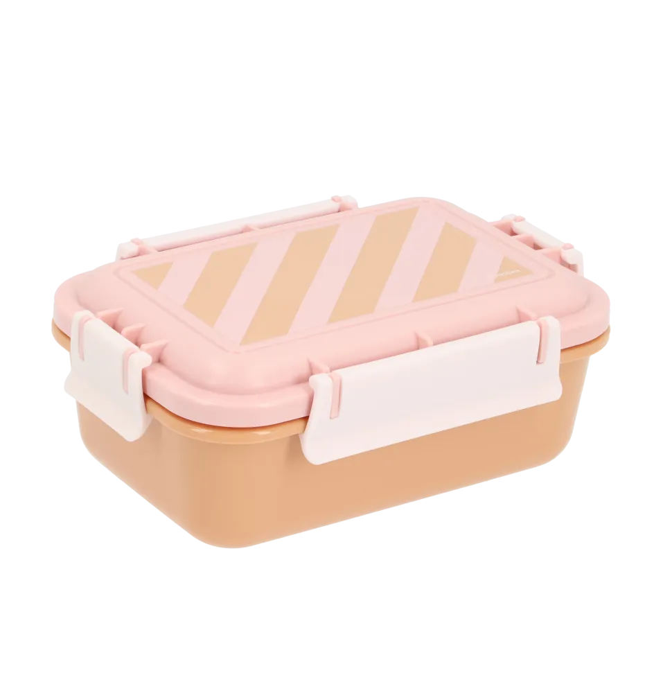 Caja Almuerzo Bento Big Stripes Pink