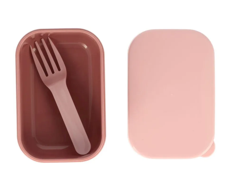 Caja Almuerzo Bento Leaves Pink
