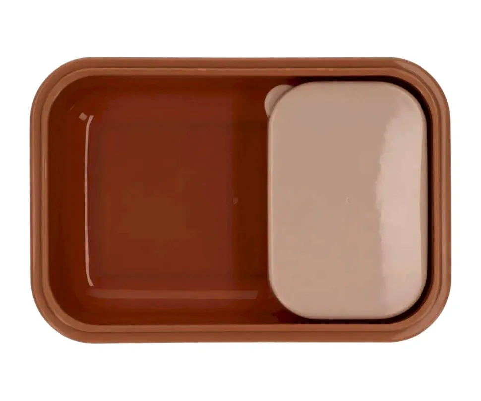 Caja Almuerzo Bento Leaves Sand