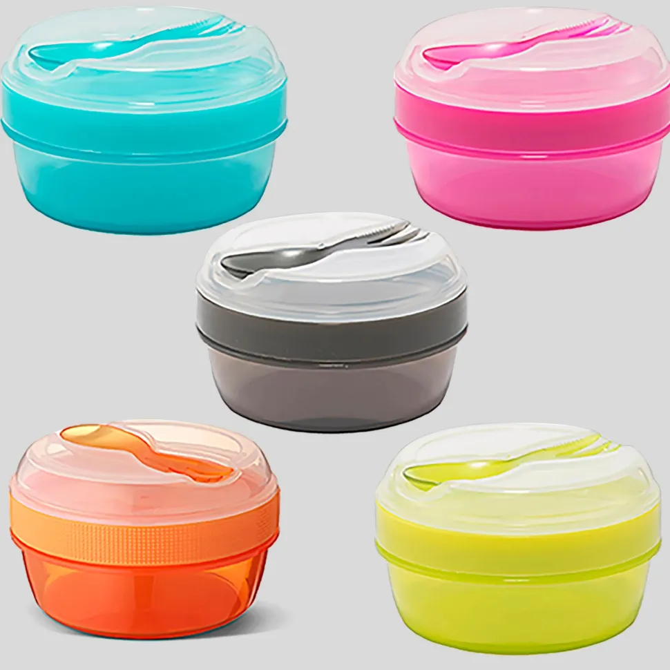 Caja Almuerzo con Tapa Refrigerante N'ice Cup Grey · Carl Oscar