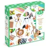 Caja Creativa Crea animales de la Jungla · DJECO