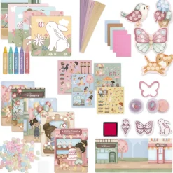 Caja creatividad XL Rosa · Little Dutch