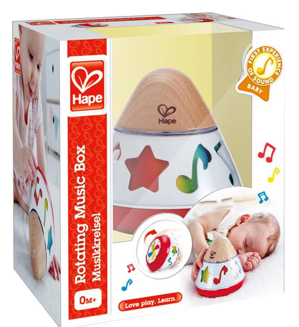 Caja de música giratoria · Hape