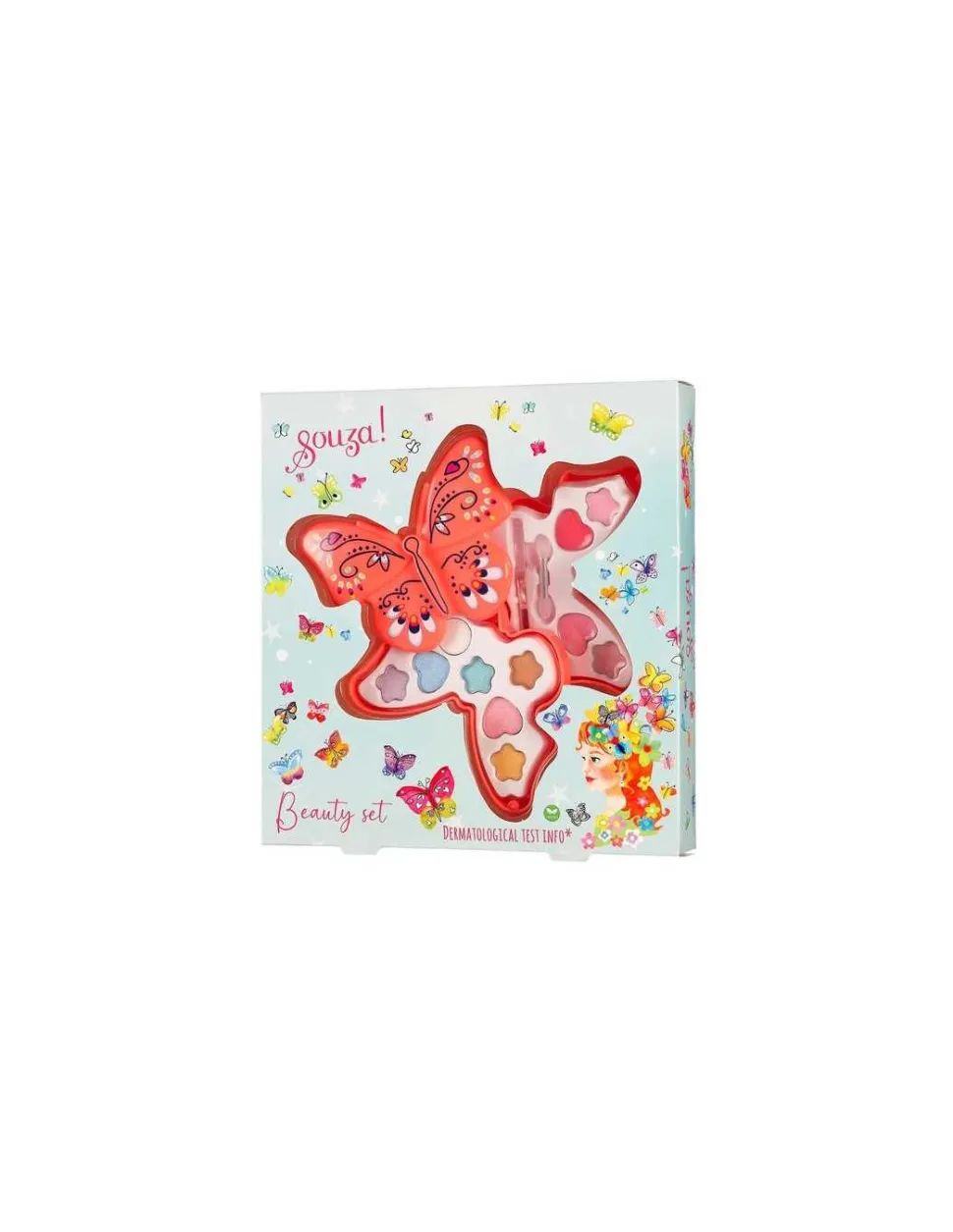 Caja maquillaje Mariposa · Souza