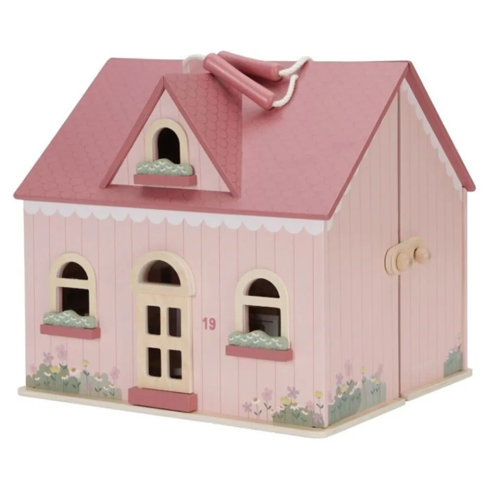 Casa de Muñecas Madera Portátil · Little Dutch