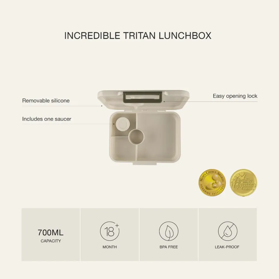 Citron Caja Almuerzo mediana de tritán cereza