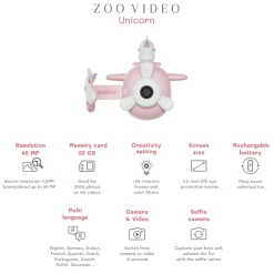Cámara de Video Zoo Unicorn · The Zoofamily