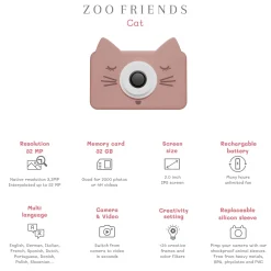 Cámara Fotográfica Zoo Friends Cat · The Zoofamily