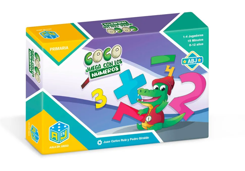 Coco juega con los números · Átomo