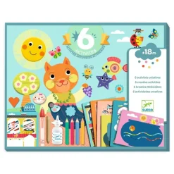 Cofre multiactividad El gato y sus amigos · DJECO