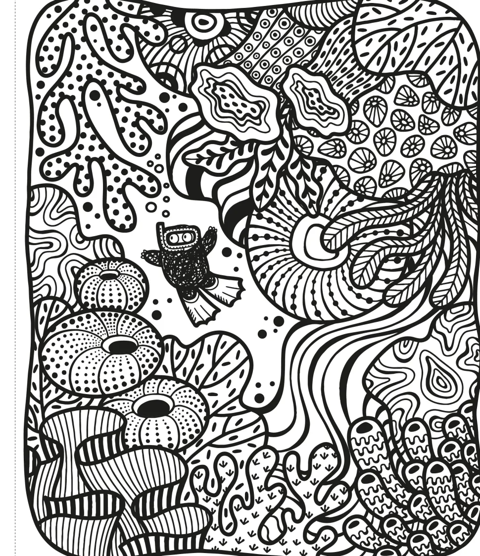 Colorea por arte de magia · Fuera agobios