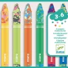 Colores para peques 6 lápices multicolores · DJECO