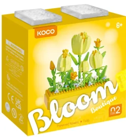 Construcción Fresh Flower Tulipan 295 piezas · Koco