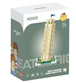 Construcción Torre de Pisa 543 piezas · Koco