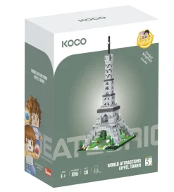 Construcción Torre Eiffel 538 piezas · Koco