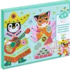Crear con pegatinas Brillantes · DJECO