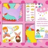 Crear con pegatinas Me gustan las princesas DJECO