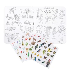 Cuaderno de pegatinas El botanista · Moulin Roty