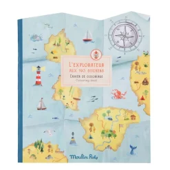 Cuaderno de pegatinas El Explorador · Moulin Roty
